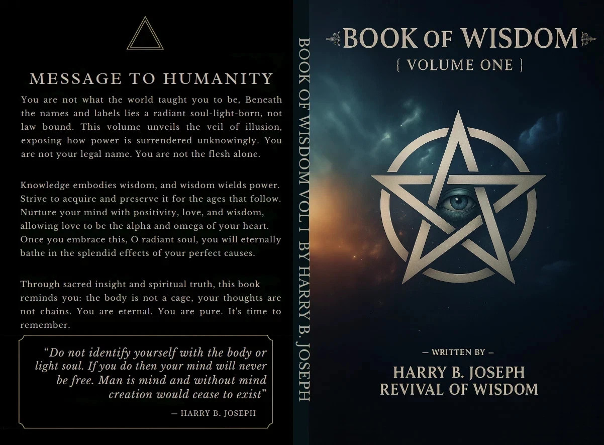 Book of Wisdom Volumes 1 & 2 by Harry B. Joseph (Paperback 2-Book Bundle)