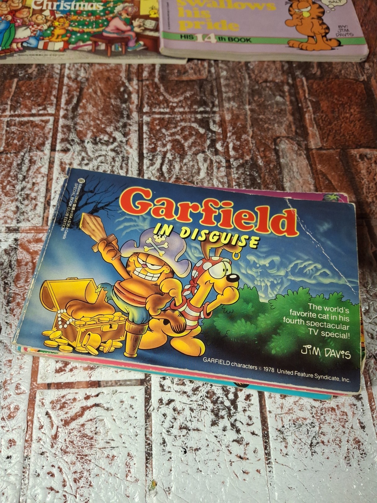 Lot Of 9 Garfield by Jim Davis Books – Vintage 1985 To 1989