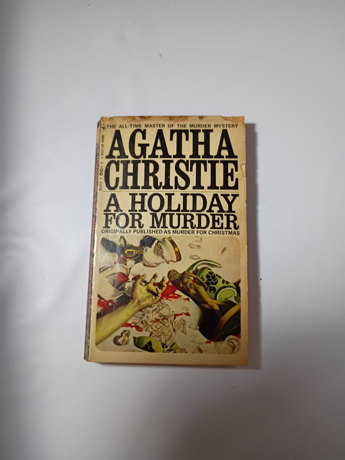 A Holiday For Murder Mystery Paperback Book by Agatha Christie Suspense 1969