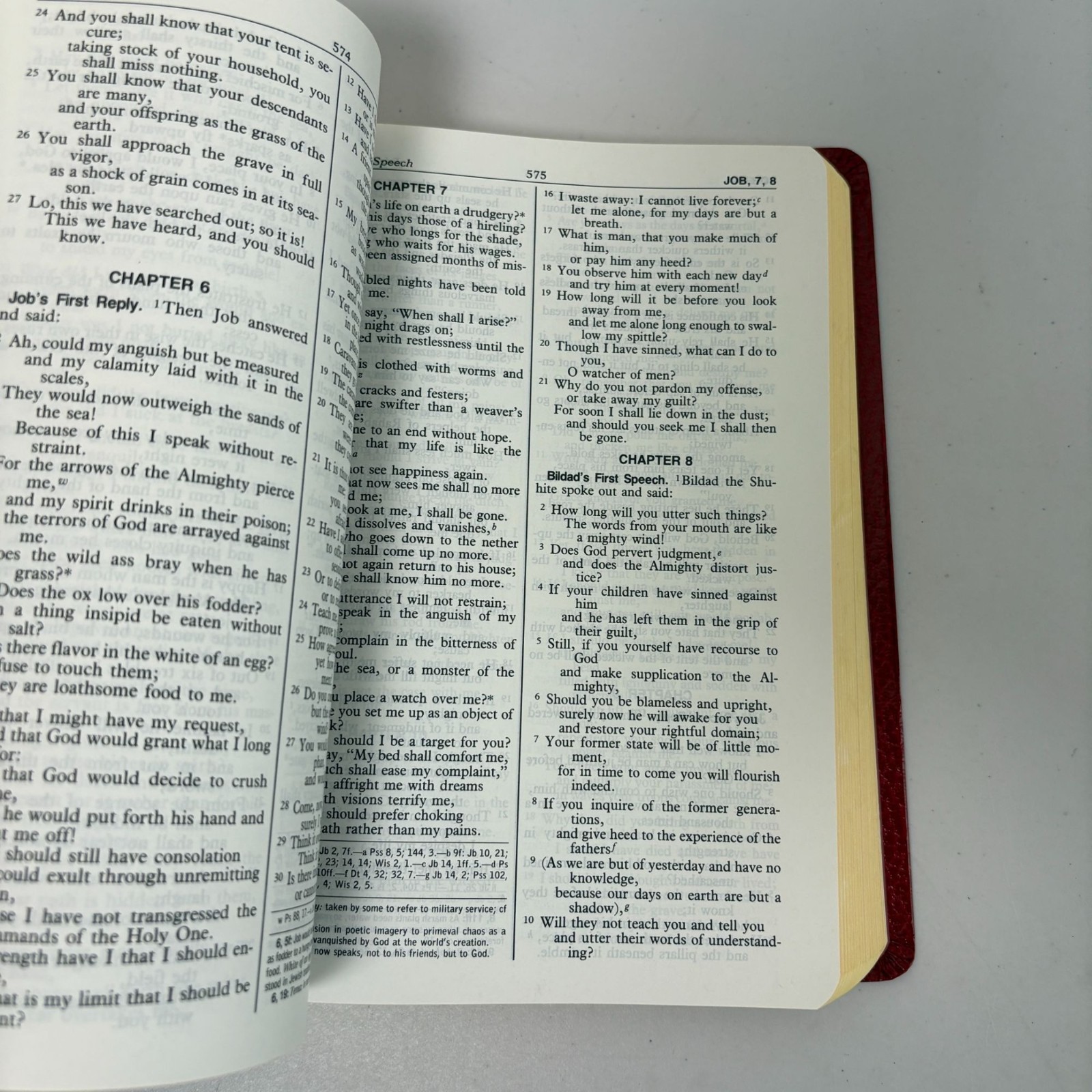 New American Bible Saint Joseph Edition Catholic Book Publishing Large Type