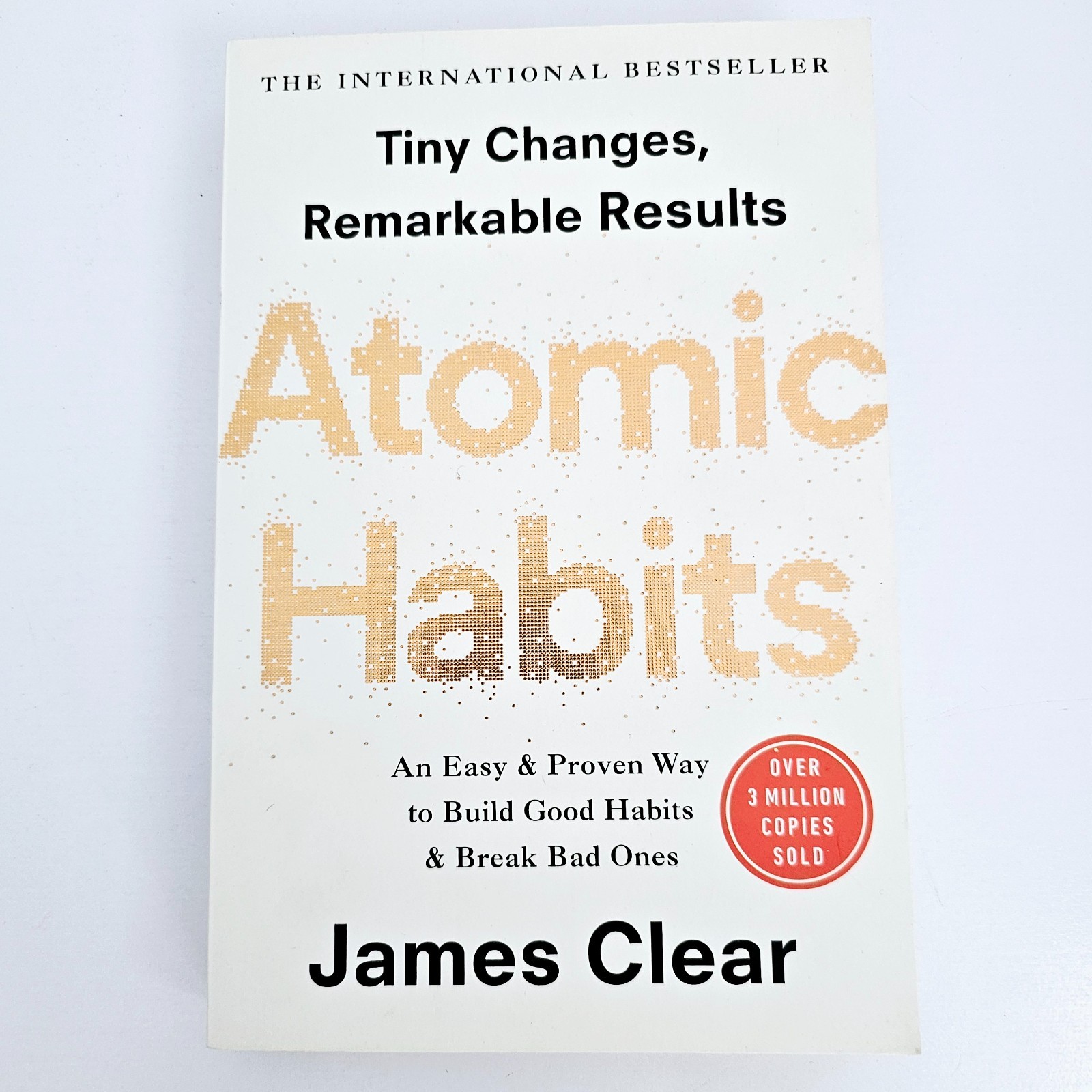 Atomic Habits by James Clear Build Good Habits Paperback Free Postage