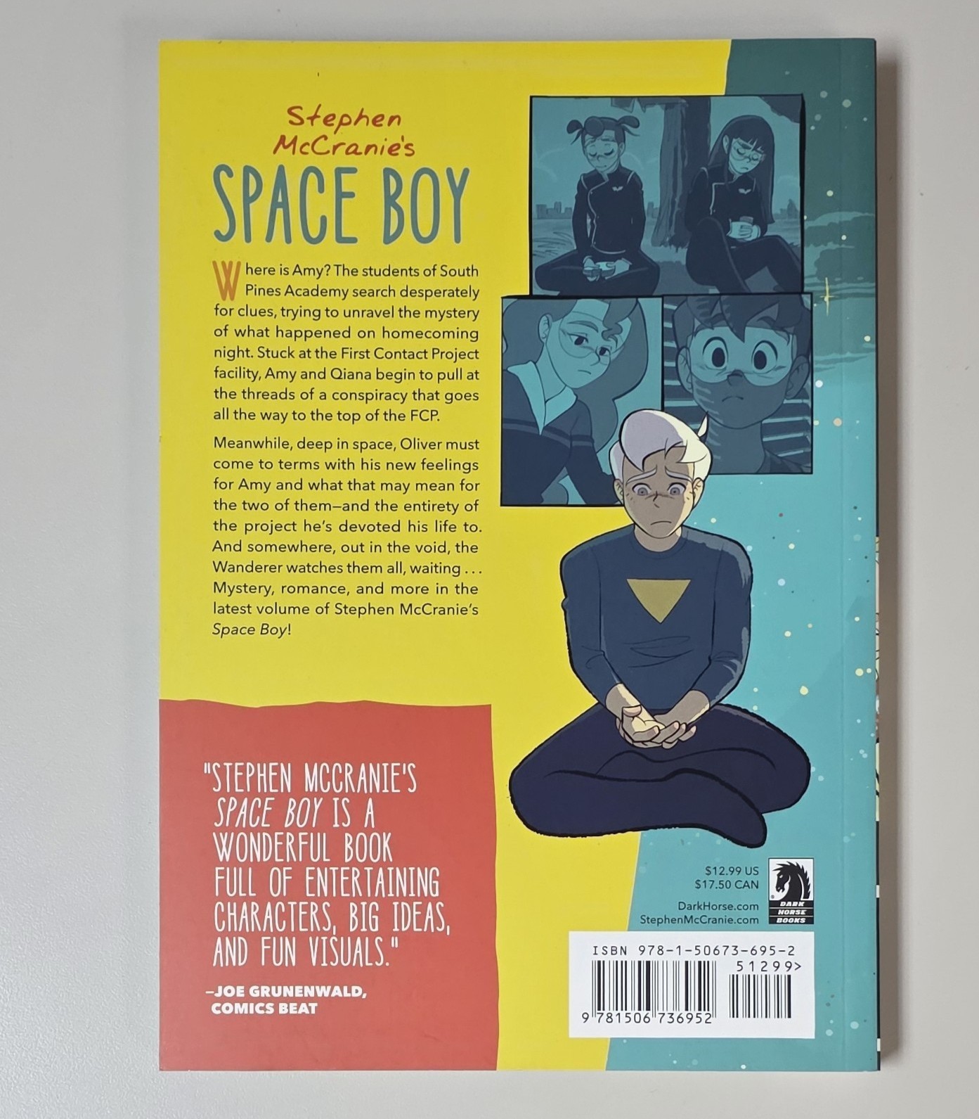 STEPHEN MCCRANIE`S SPACE BOY VOLUME 16 (Dark Horse 2023 TPB SC GN Book)