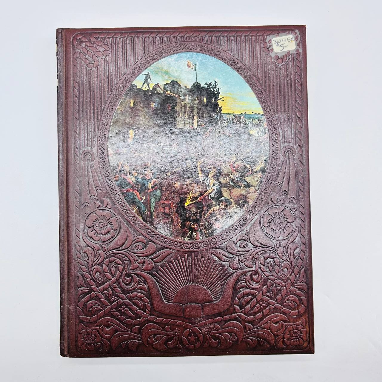 Lot of 7 Time Life Books “The Old West” Vintage 1970s Faux Leather Bound