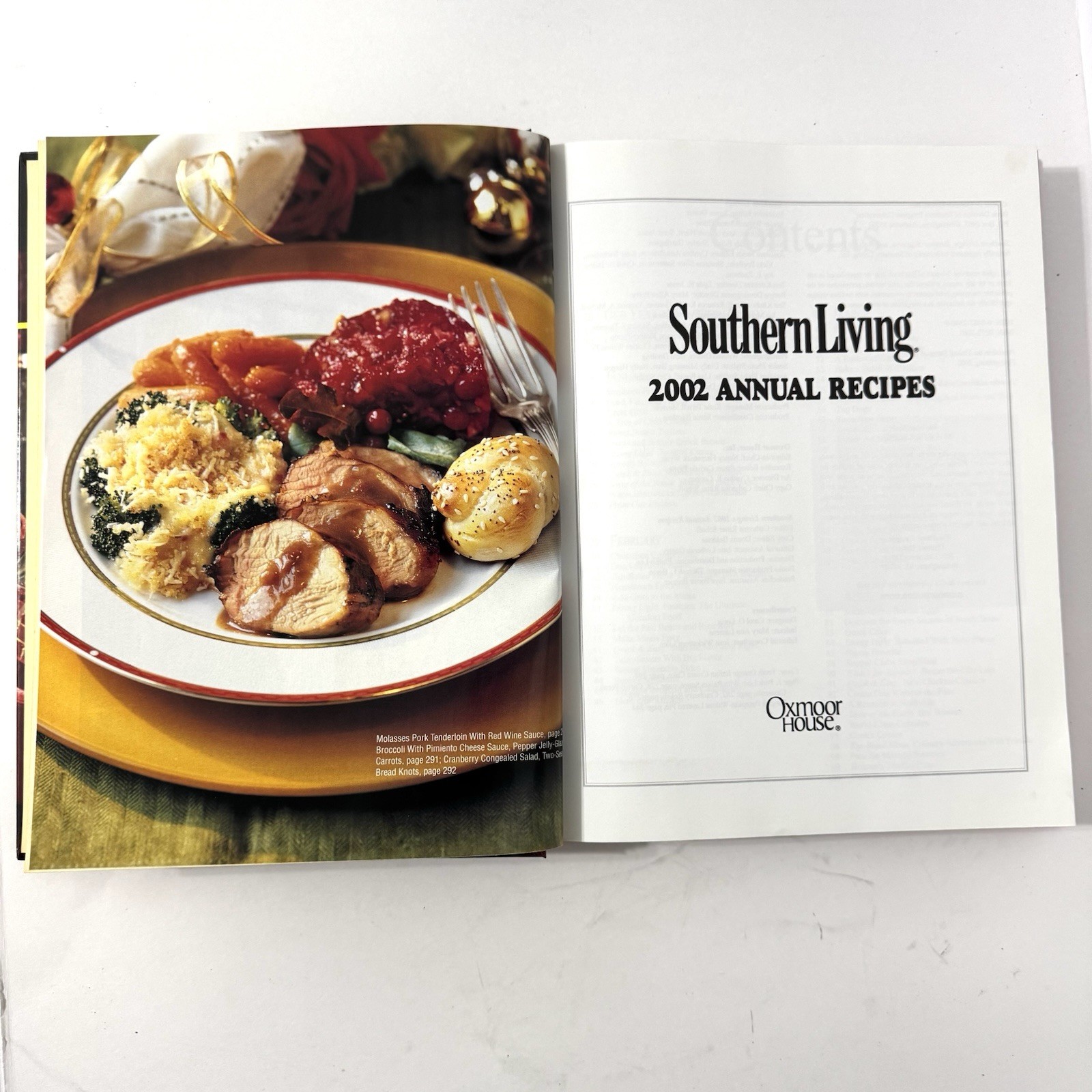 Southern Living 2002 Annual Recipes Cookbook -Every Recipe from 2002, 368 Pages
