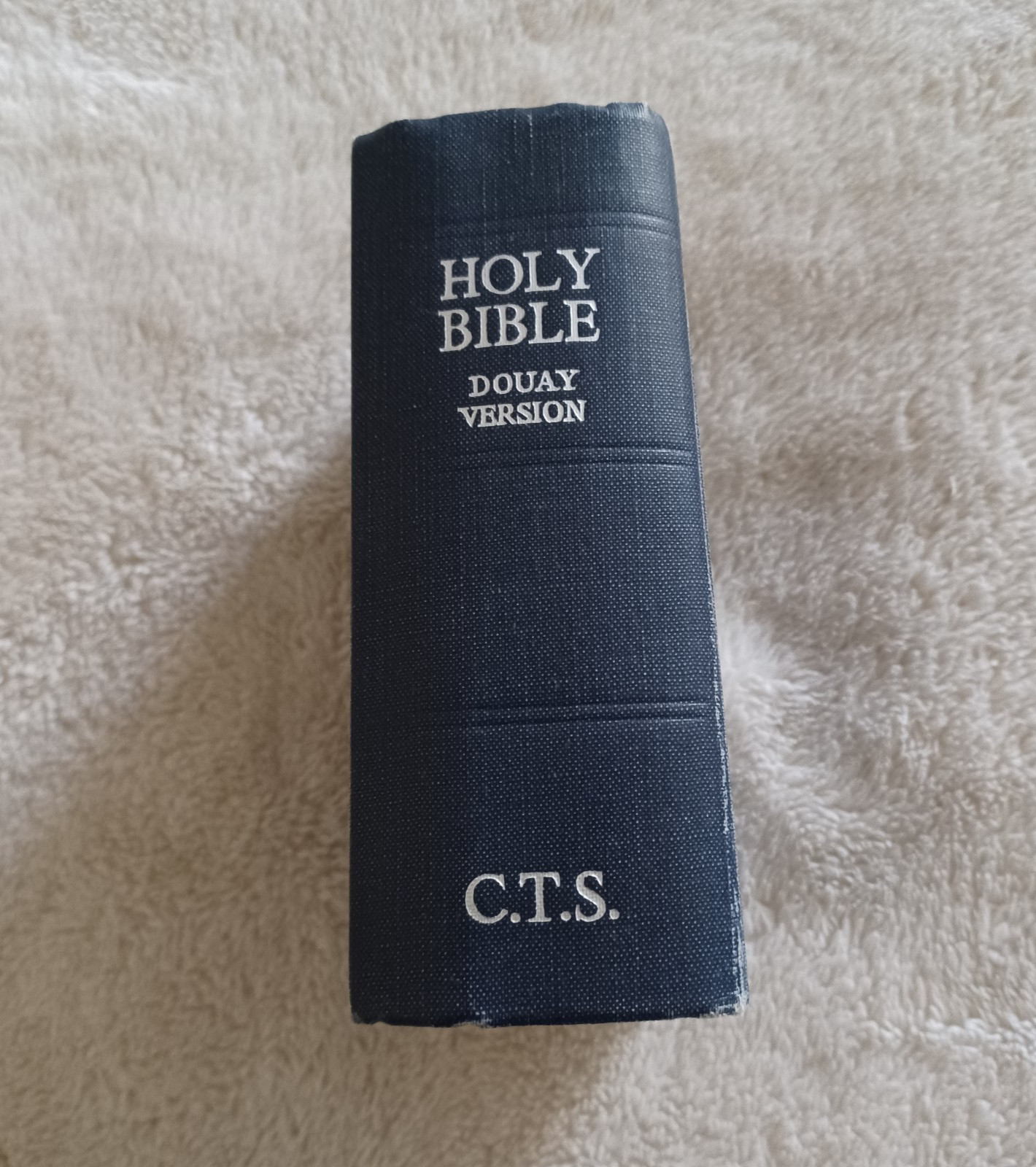 Holy Bible Palm Size CTS Douay Version 1st Edition 4th Impression October 1960