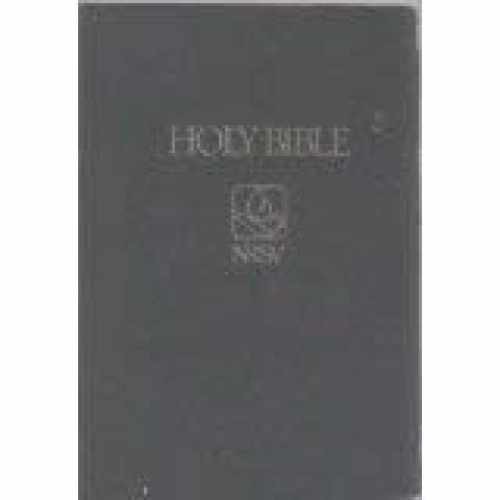 Holy Bible New Revised Standard – Hardcover, by Not Available – Very Good