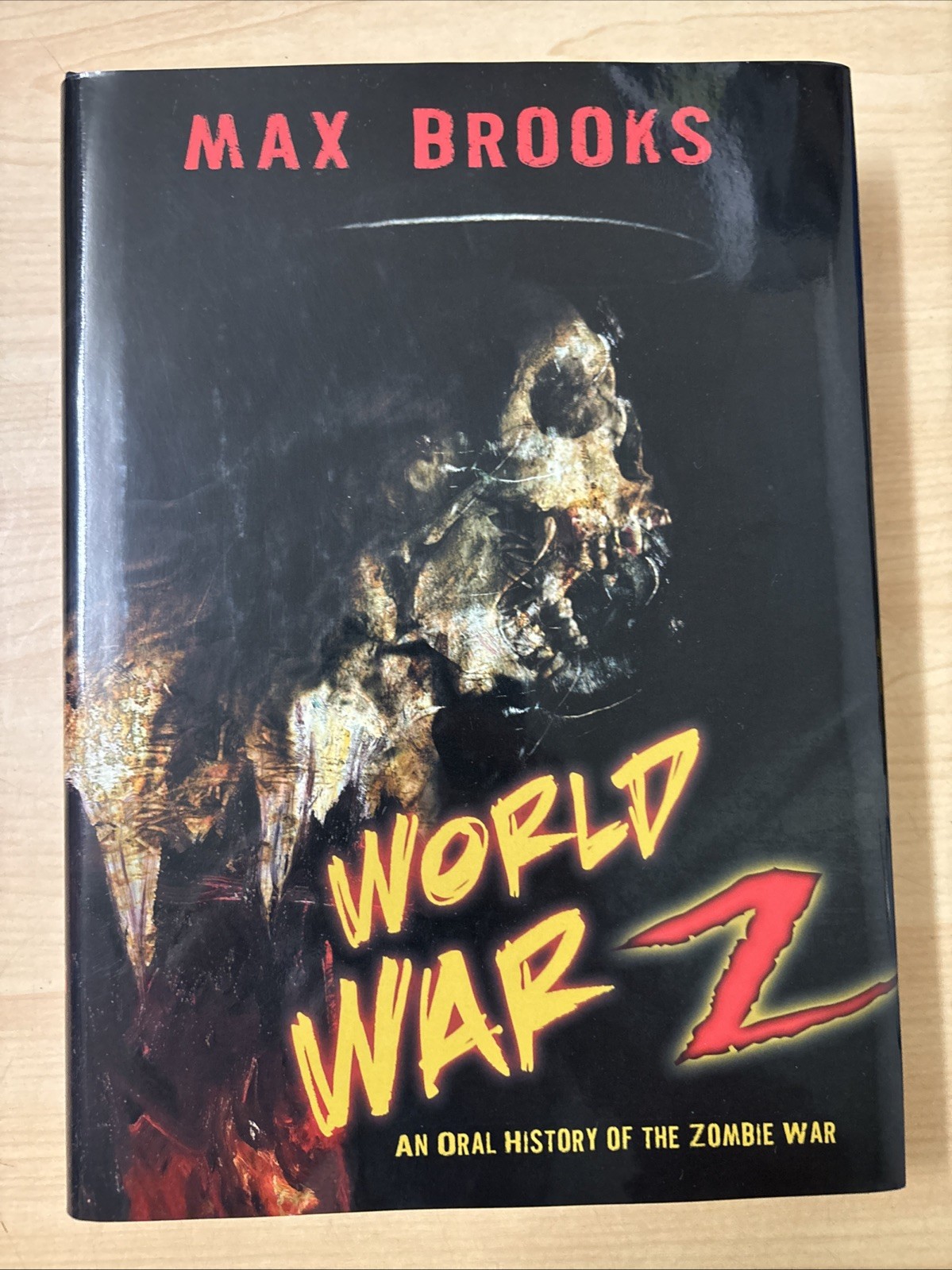 World War Z Max Brooks SIGNED Limited Edition #109/948 Cemetery Dance HC DJ 2014
