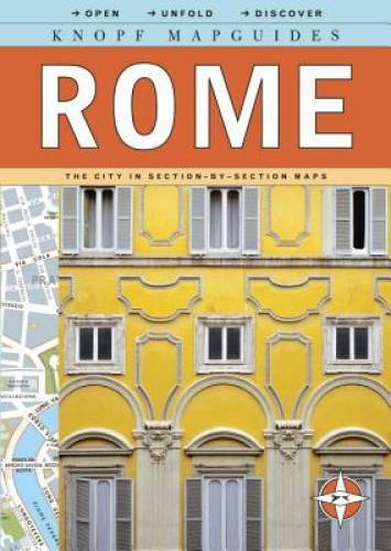 Knopf Mapguides: Rome: The City in Section-by-Section Maps – Paperback – GOOD
