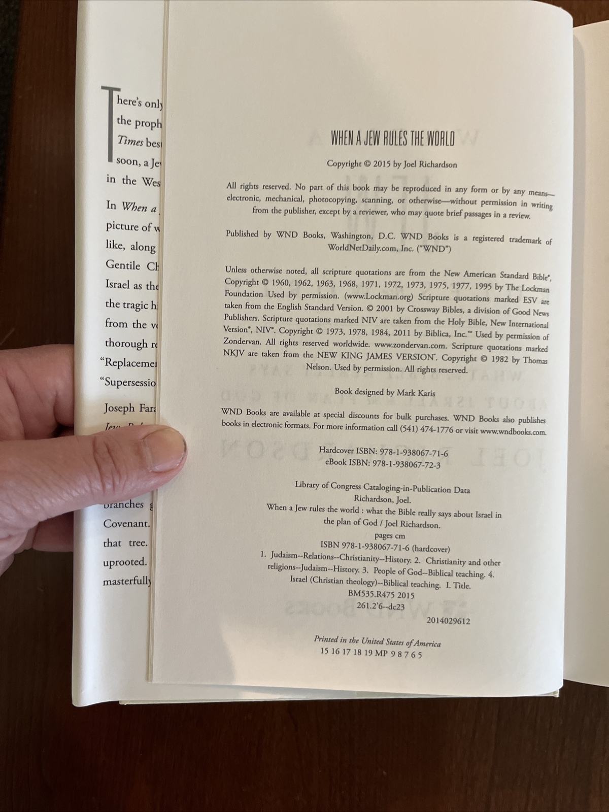 When A Jew Rules the World: What the Bible Really-Joel Richardson,signed